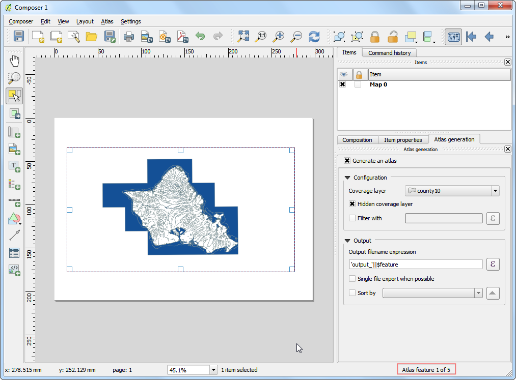 Привязка в qgis